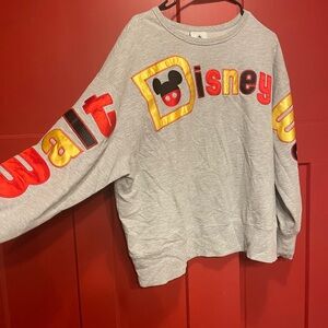 Disney womens Gray Sweatshirt